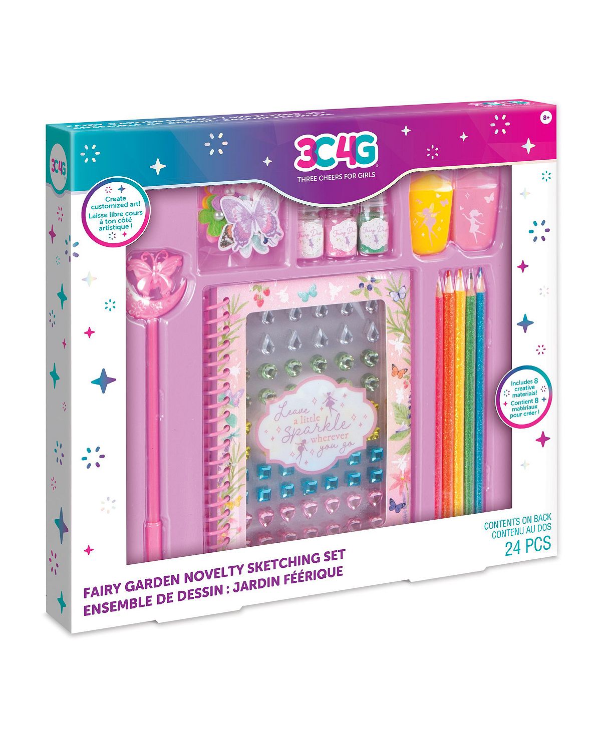 3C4G Fairy Garden Complete Sketching and Craft Set