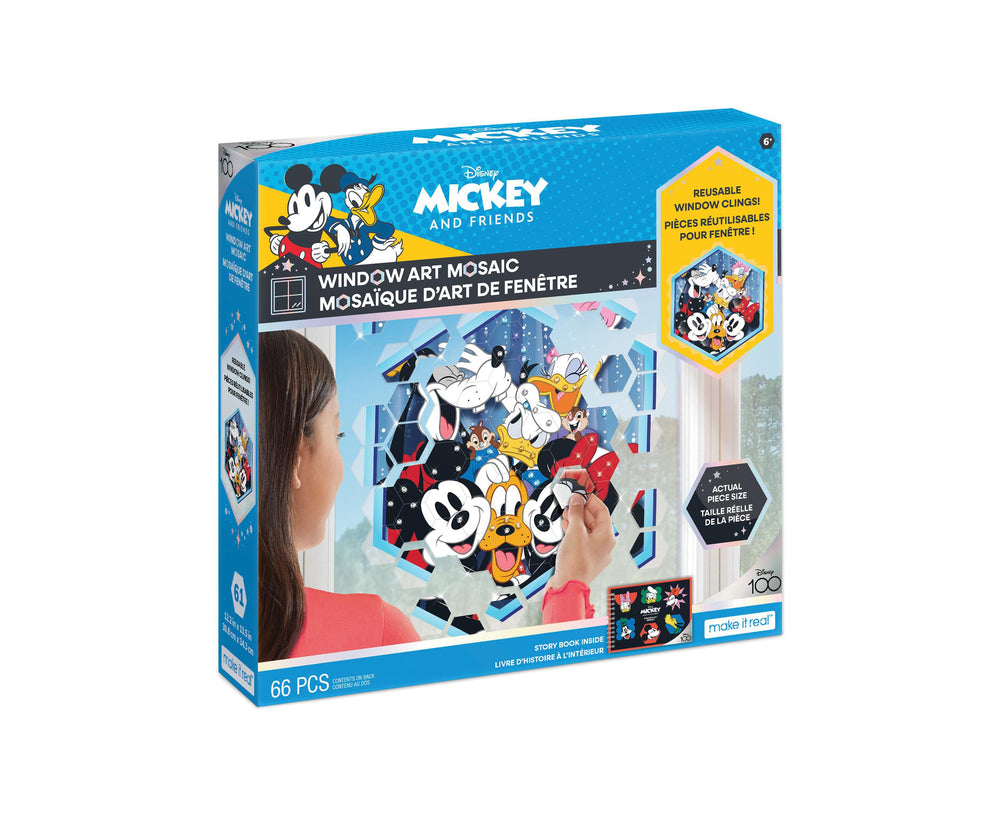 Disney Mickey & Friends Window Art Mosaic Kit