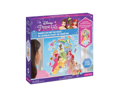 Disney Princess Window Art Mosaic Kit - Creative Cling Craft Set