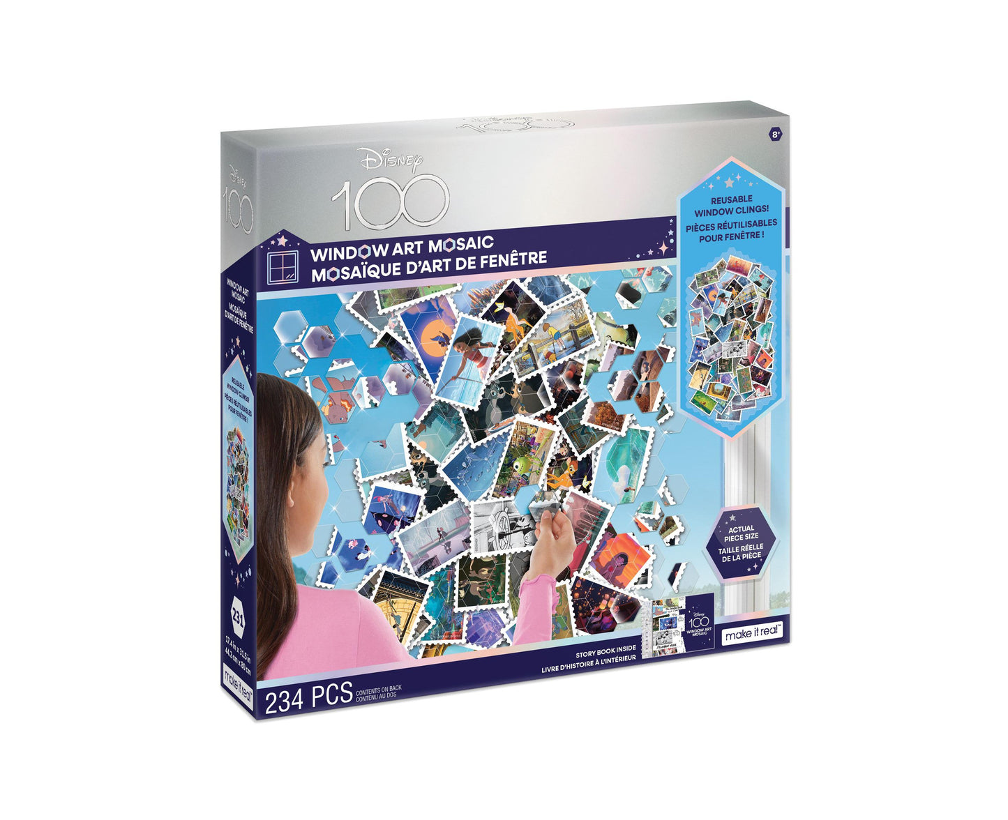 Disney 100 Classic Animations Window Art Mosaic Kit