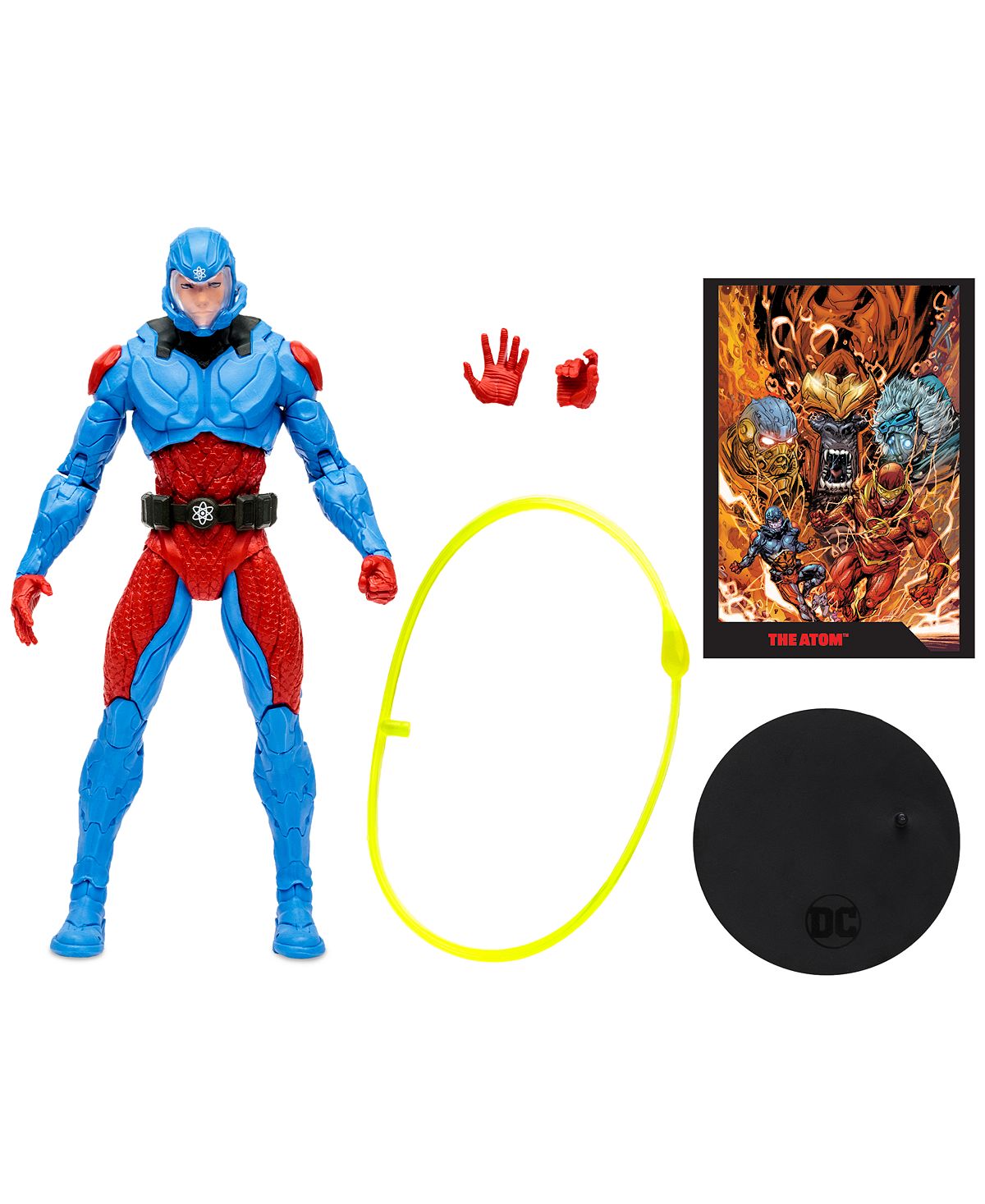 DC Direct The Atom 7-Inch Action Figure with Comic and Art Card