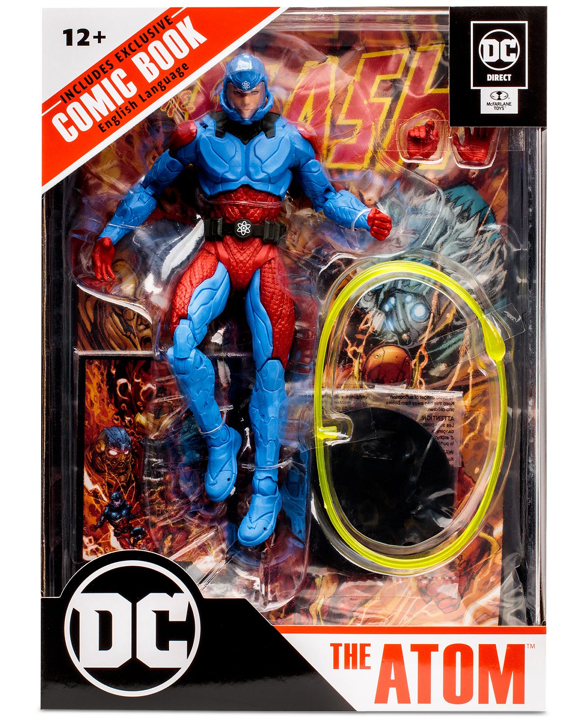 DC Direct The Atom 7-Inch Action Figure with Comic and Art Card