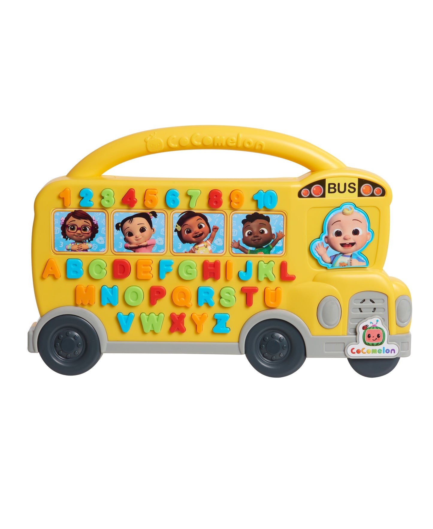 CoComelon Interactive Learning Bus - Educational Toy with Music and Sounds - Yellow