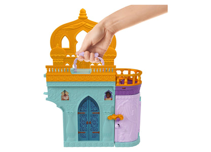 Disney Princess Jasmine Stacking Castle Doll House with Small Doll