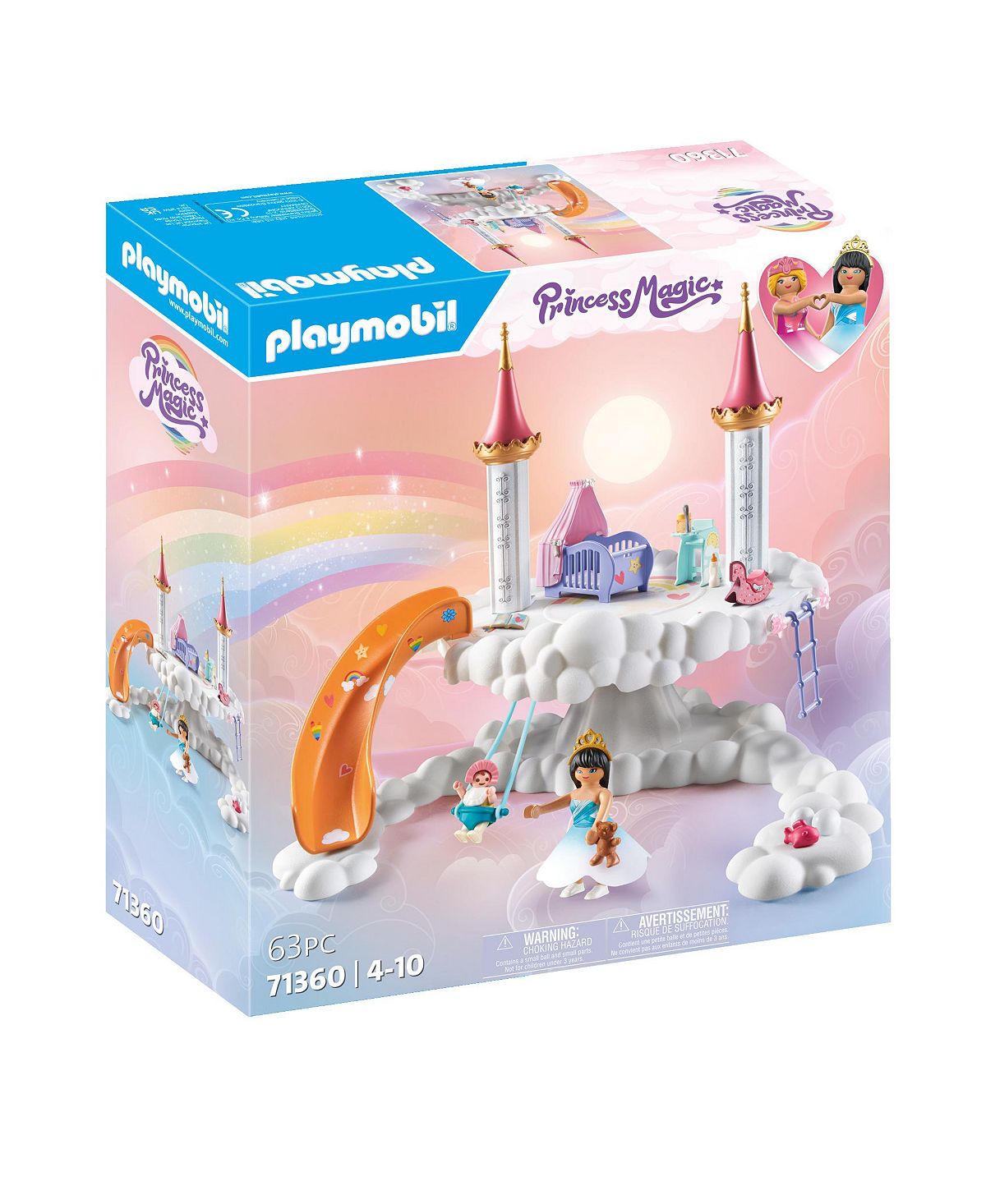 PLAYMOBIL Princess Magic Baby Room in the Clouds Playset