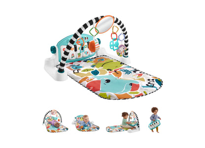 Fisher-Price Glow and Grow Kick Play Piano Gym - Interactive Baby Playmat