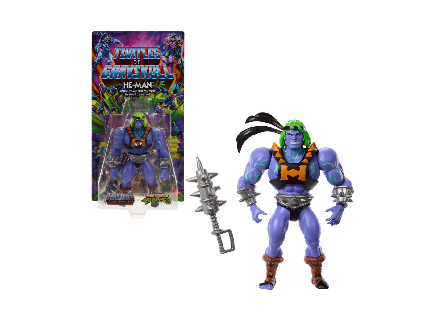 Masters of the Universe Origins Turtles of Grayskull He-Man 5.5" Action Figure