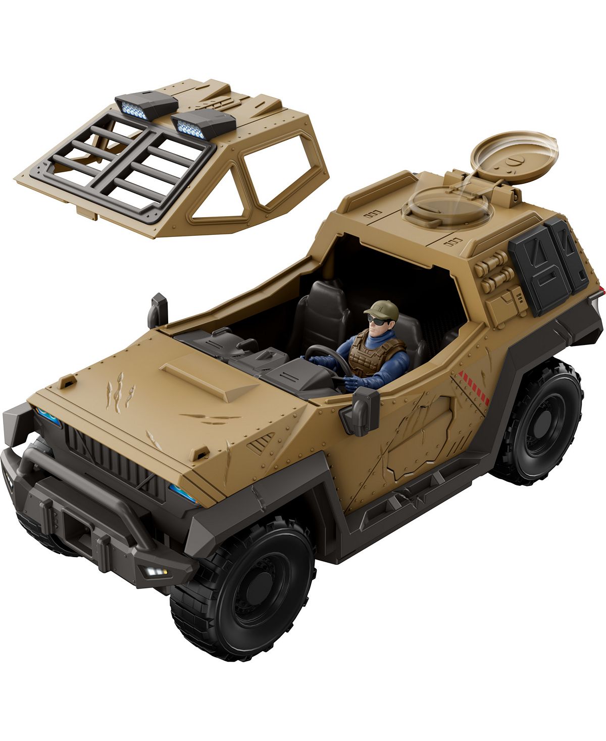 Jurassic World Mission Mayhem Truck with Detachable Claw and Einiosaurus Figure