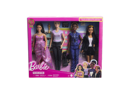 Barbie Careers Women in Film Set of 4 Dolls with Removable Looks and Accessories