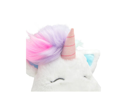 Geoffrey's Toy Box 12-inch Interactive Unicorn Plush with LED Lights and Sound