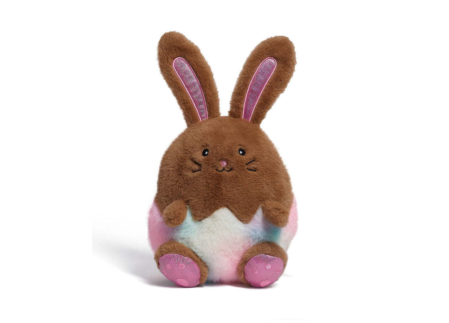 Geoffrey's Toy Box Tasties 10-inch Chocolate Egg Bunny Plush