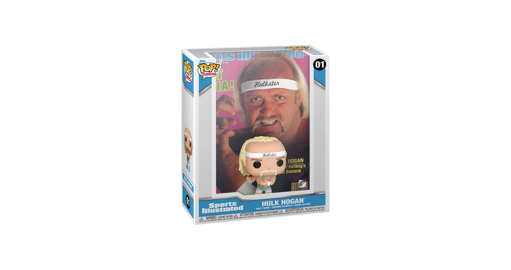 Funko Pop! WWE Hulkster 4-inch Vinyl Figure with Sports Illustrated Cover