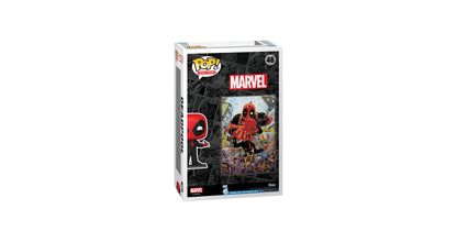 Funko Pop Comic Cover Marvel Deadpool 2025 1 Deadpool in Black Suit Action Figure