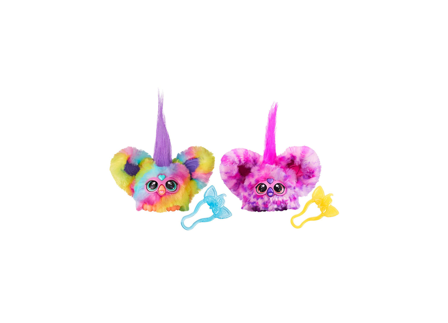 Furby Furblets Ray-Vee and Hip-Bop 2-Pack Mini Electronic Plush Toy