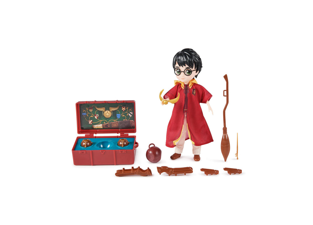 Wizarding World 8" Harry Potter Quidditch Doll Set with Accessories