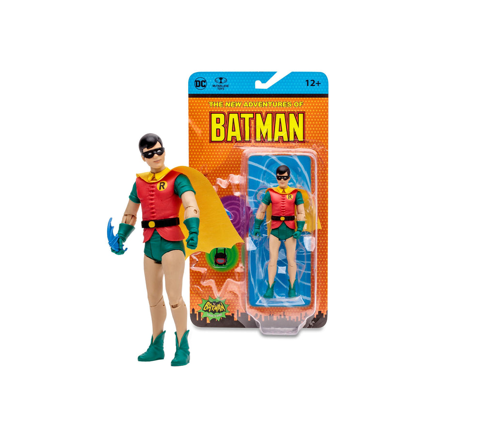 DC Retro 6IN Wave 9 - BATMAN 66 - Robin (New Adventures of Batman Variant)