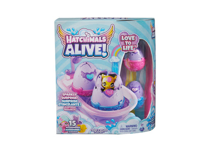 Hatchimals Alive - Make a Splash Playset with Color-Change Mini Figures