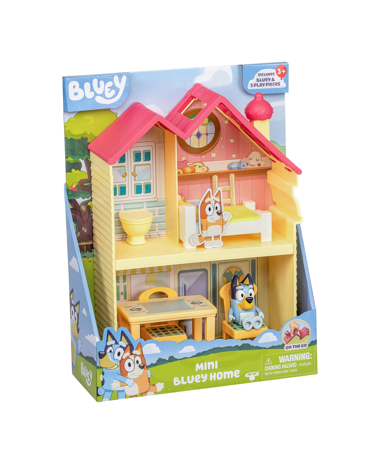 Bluey Mini Heeler Home Playset with Figures and Accessories