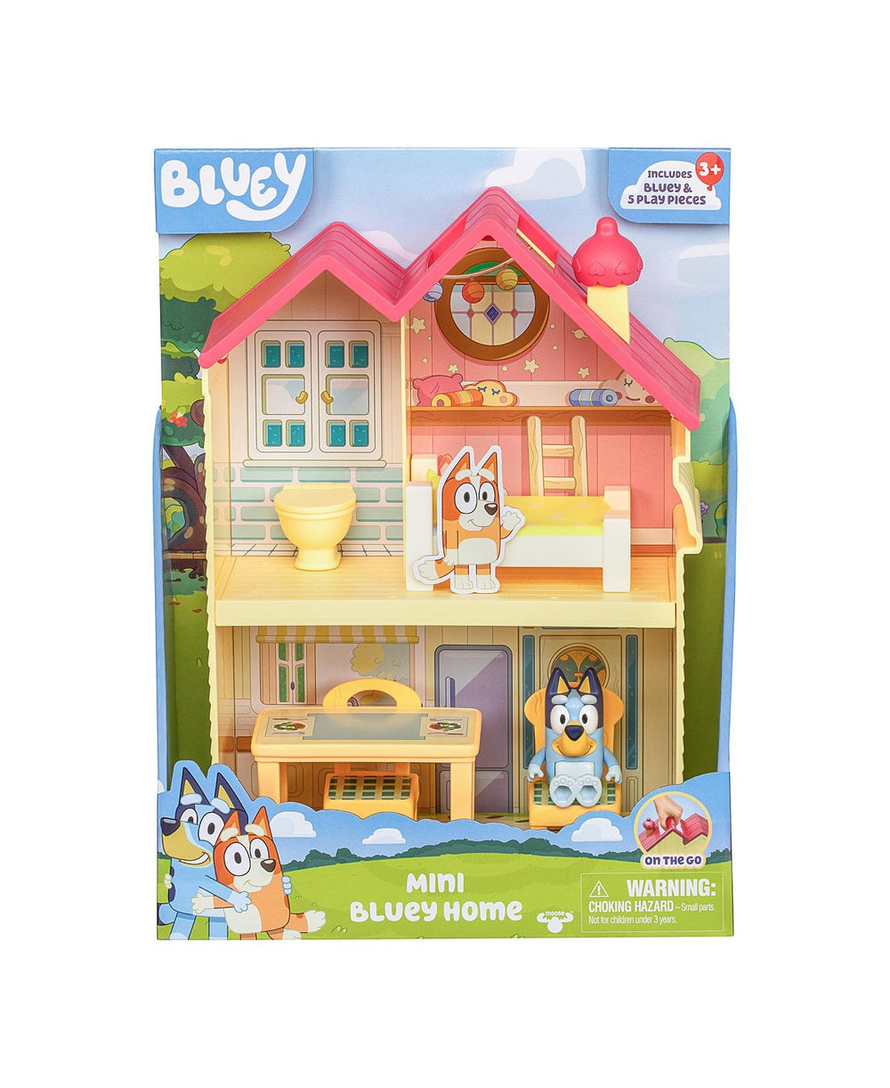 Bluey Mini Heeler Home Playset with Figures and Accessories