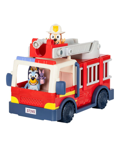 Bluey S10 Fire Truck Playset with Figures and Accessories