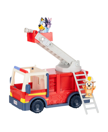 Bluey S10 Fire Truck Playset with Figures and Accessories