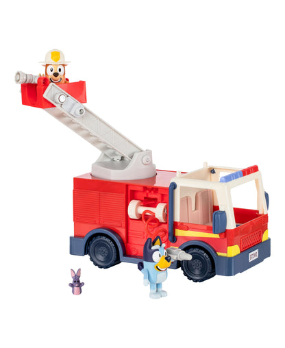 Bluey S10 Fire Truck Playset with Figures and Accessories