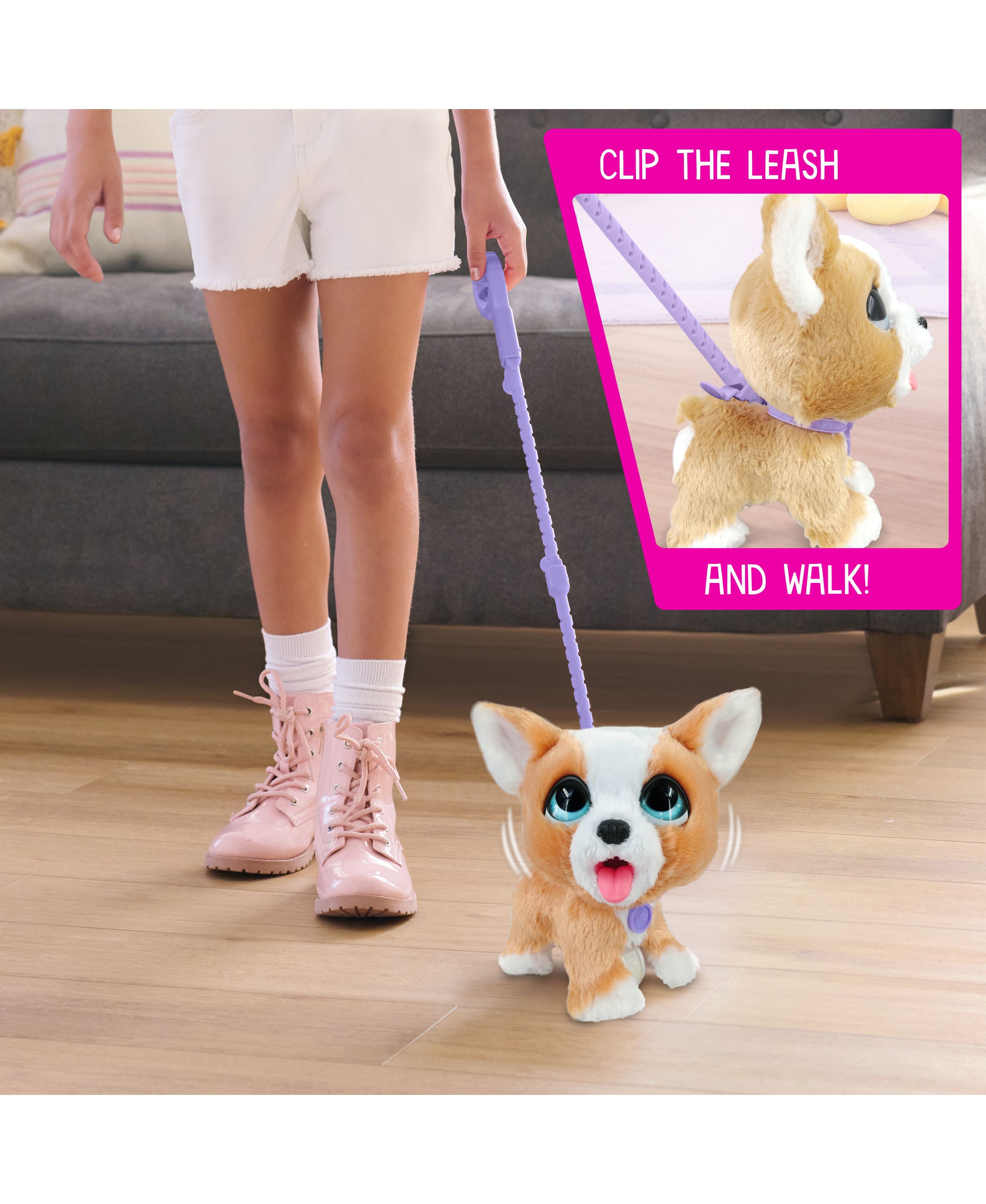 Real fur toy fashion dog