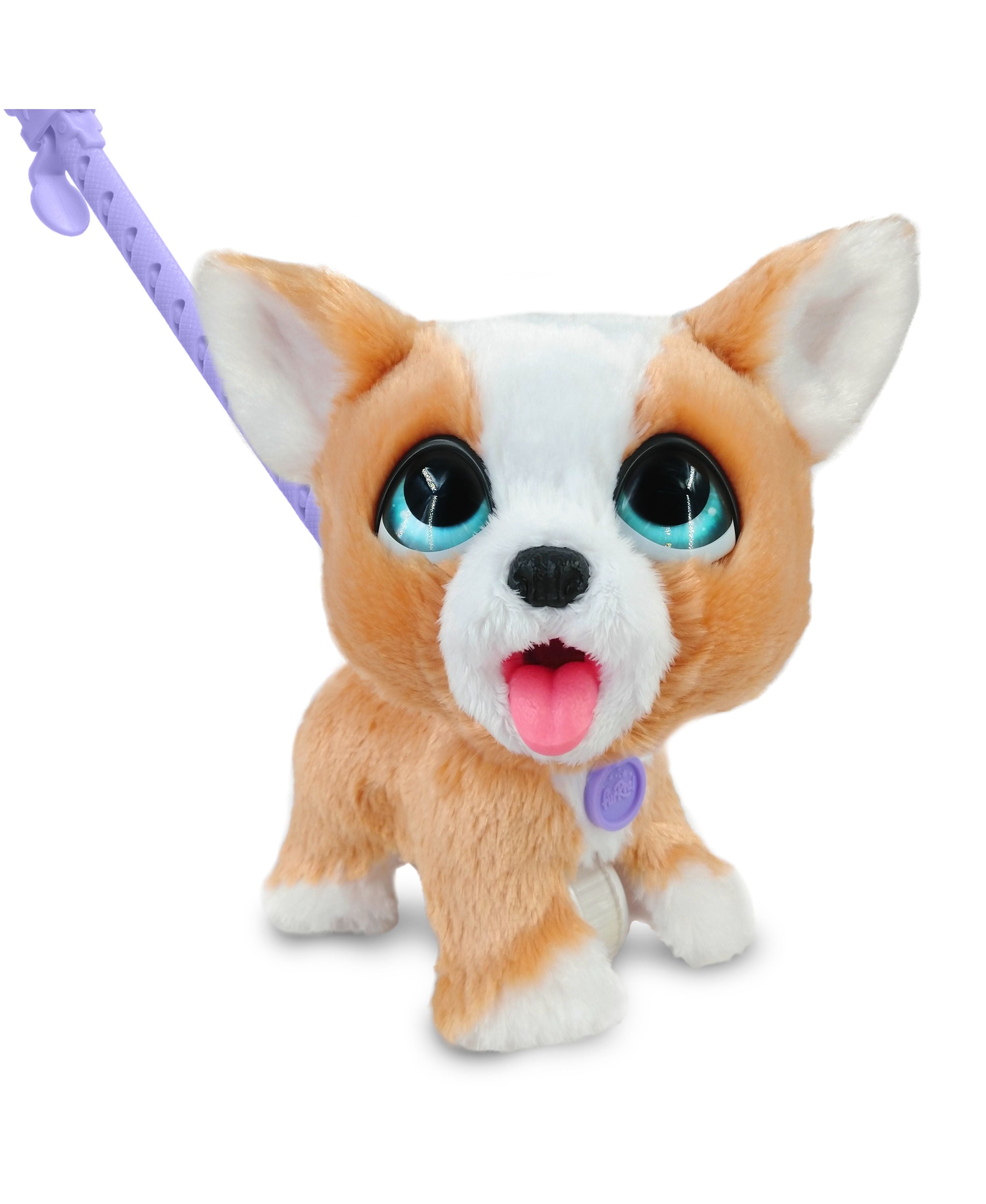 FurReal Friends Poop A Lots Corgi Interactive Toy 8 Walking Plush Puppy with Sounds