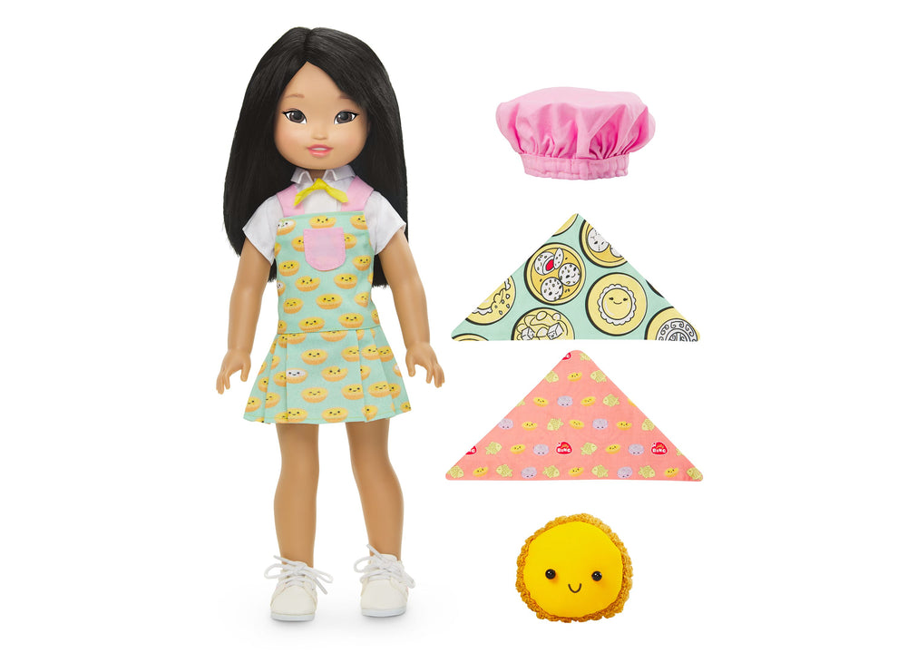 Jilly Bing 14-inch Doll with Transforming Chef's Hat and Mix-and-Match Outfits