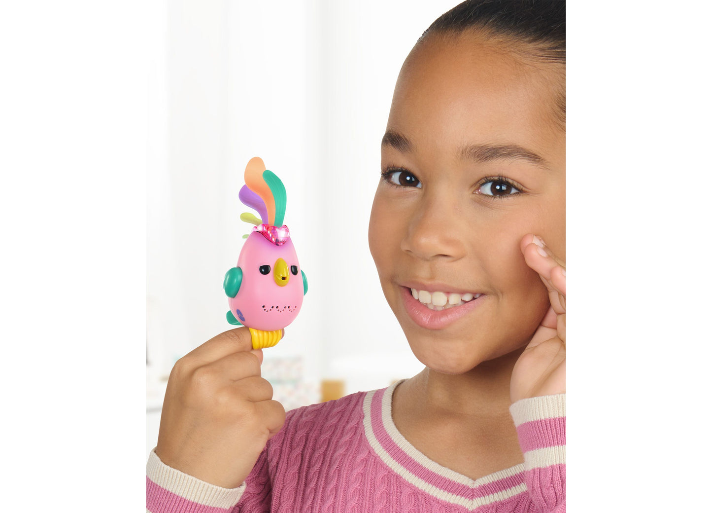 Fingerlings Sweet Tweets Interactive Bird Debbie - Pink – Toys