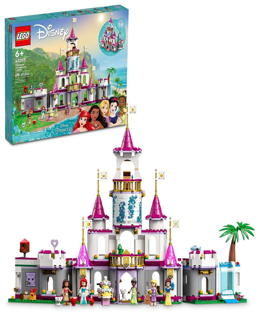 LEGO Disney Princess Ultimate Adventure Castle Building Kit - 698 Pieces