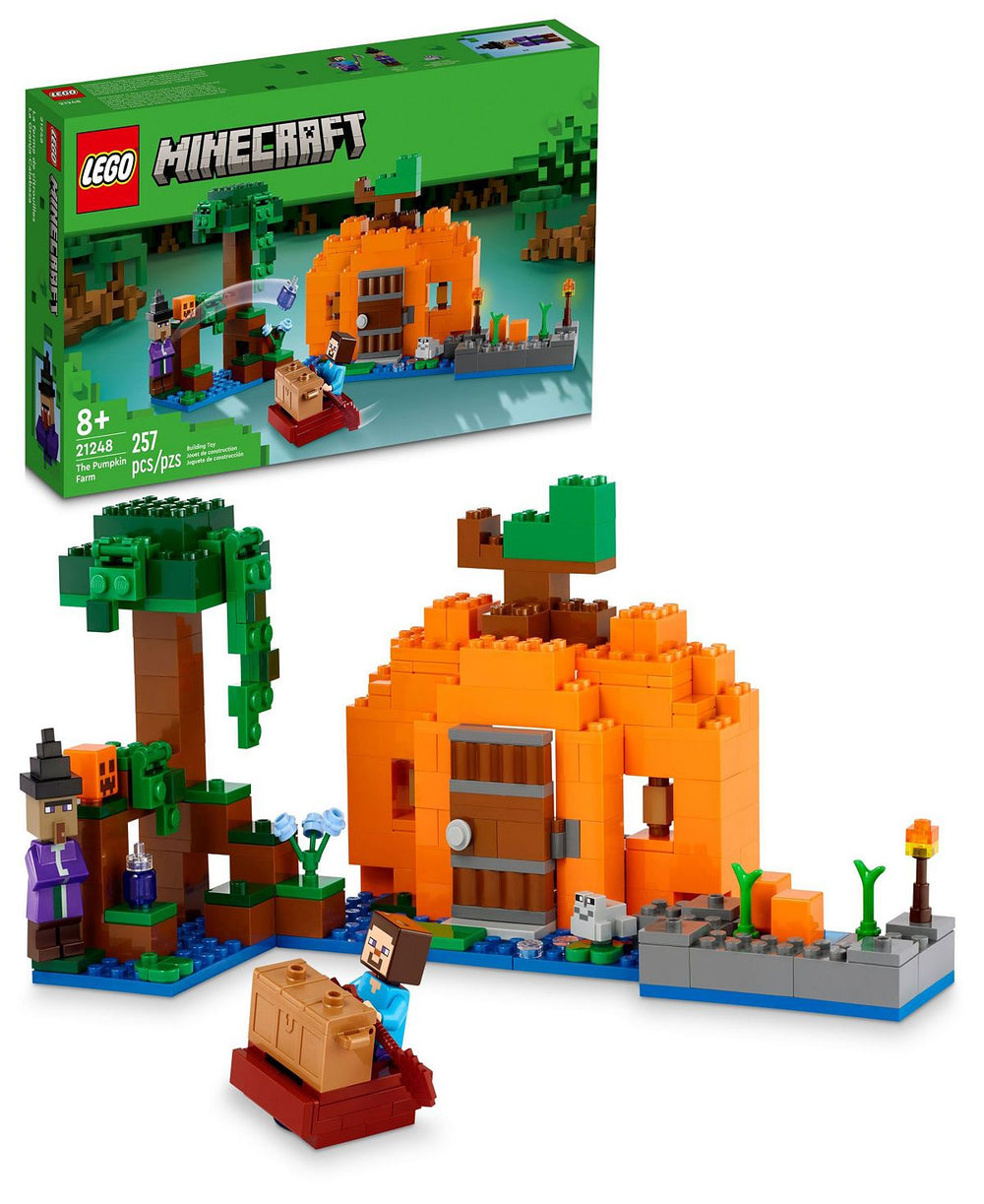 LEGO® Minecraft 21248 The Pumpkin Farm Toy Building Set