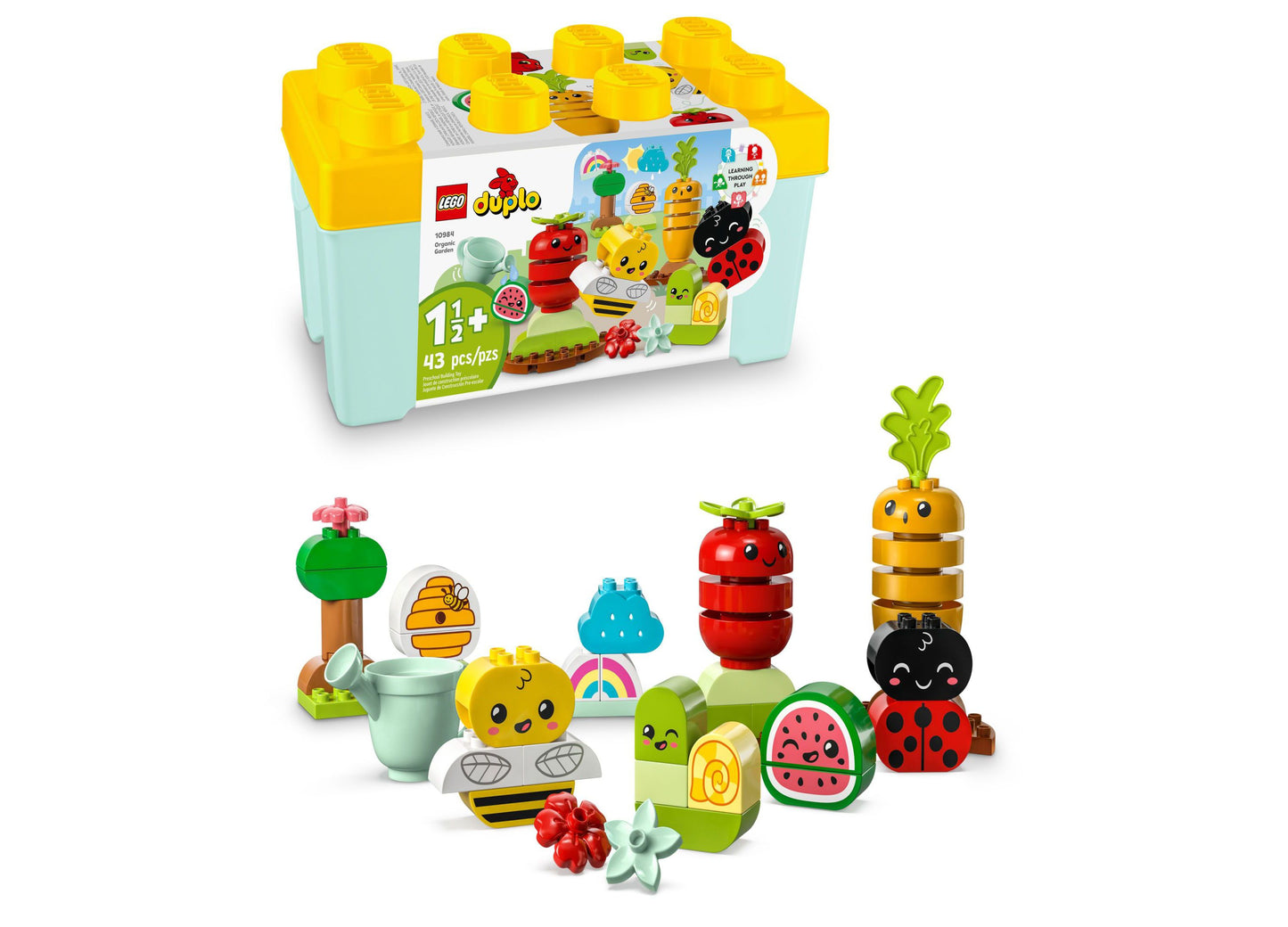 LEGO DUPLO 43-Piece My First Garden Toy Building Set for Toddlers