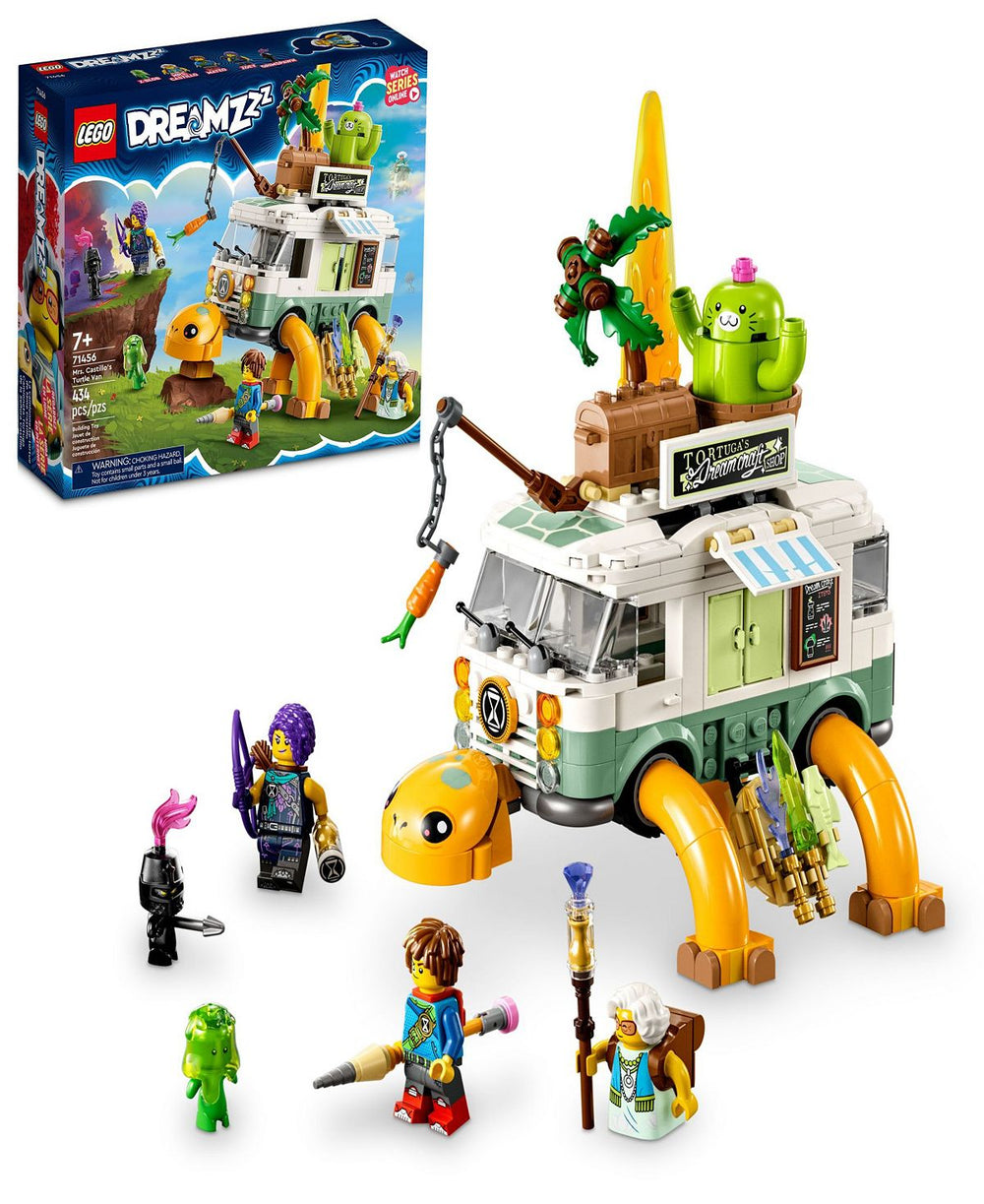 LEGO DREAMZzz 71456 Mrs. Castillo's Turtle Van Transformable Toy Set