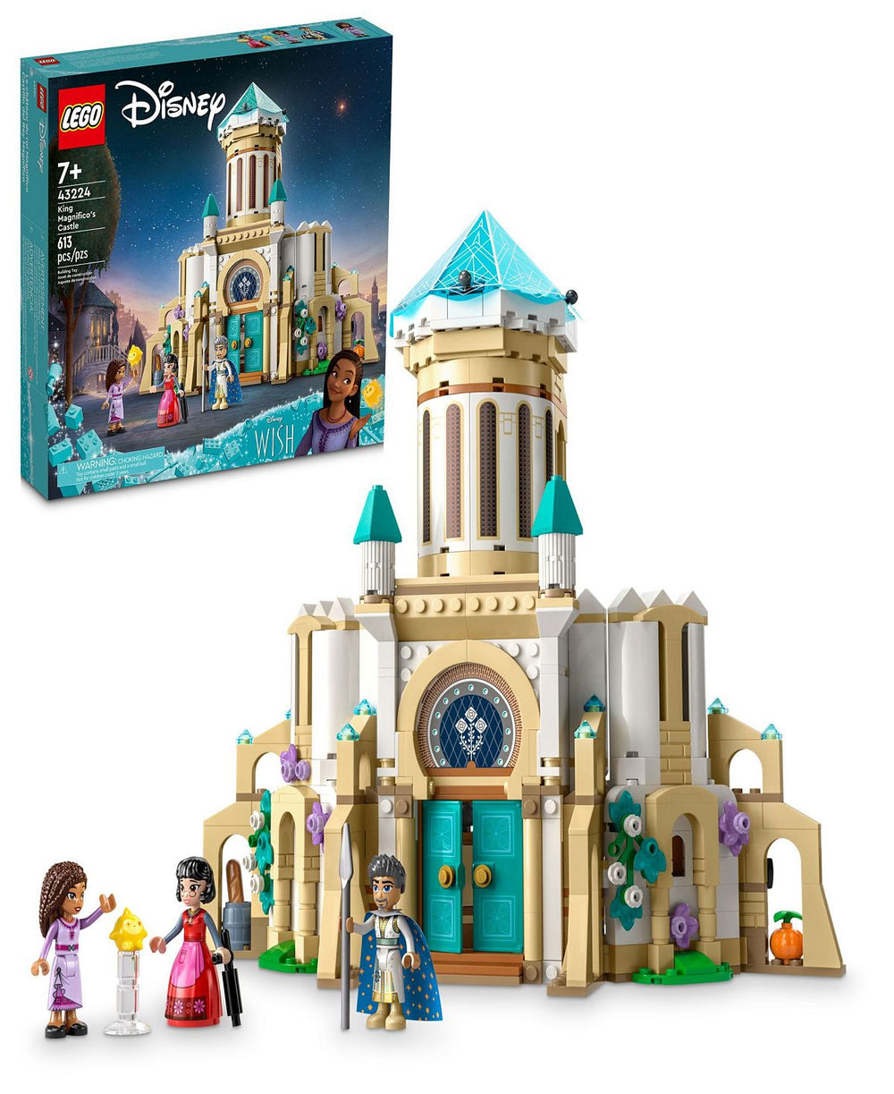 LEGO Disney 613-Piece Princess King Magnifico's Castle Building Set