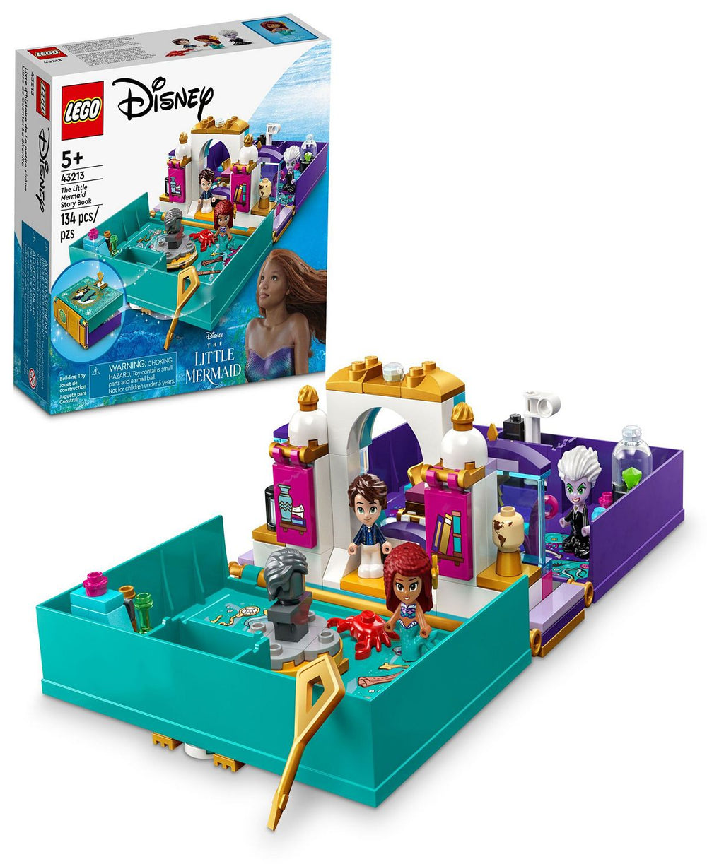LEGO Disney Princess The Little Mermaid Story Book Building Set - 134 Pieces