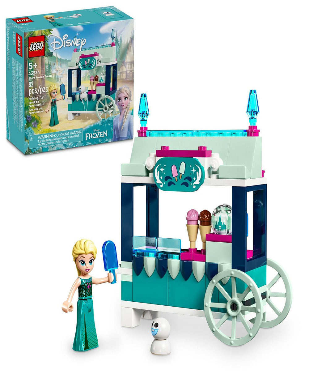 LEGO Disney Princess Elsa's Frozen Treats 82-Piece Building Set with Minifigures