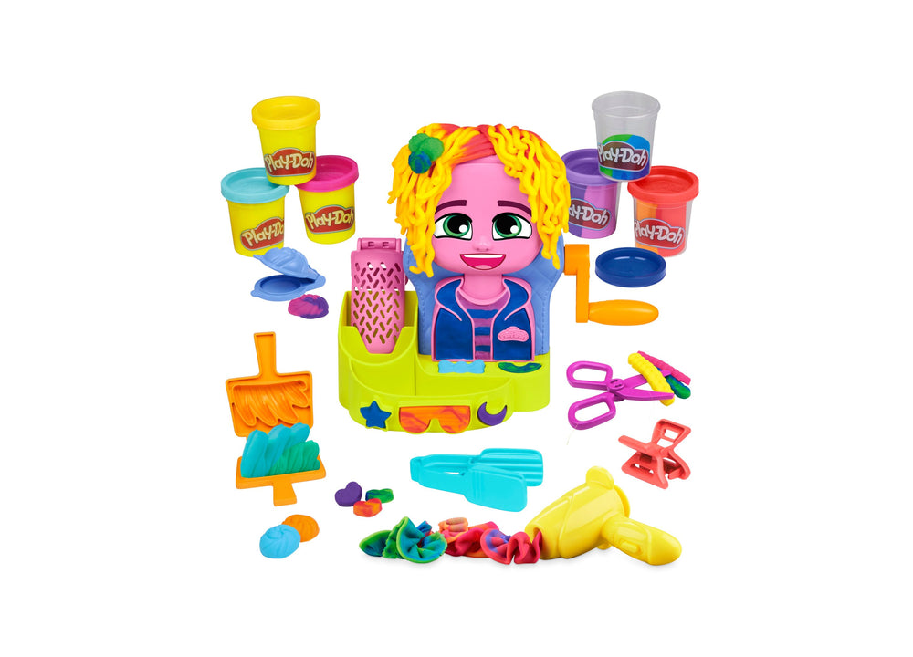 Play-Doh Hair Stylin' Salon Creative Hairstyling Playset