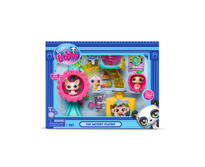 Littlest Pet Shop Fun Factory Playground Playset - Series 1