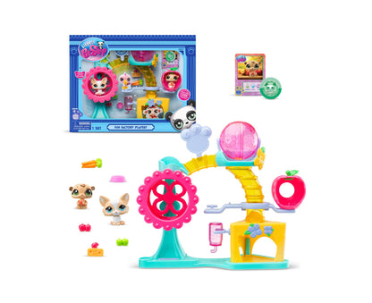 Littlest Pet Shop Fun Factory Playground Playset - Series 1