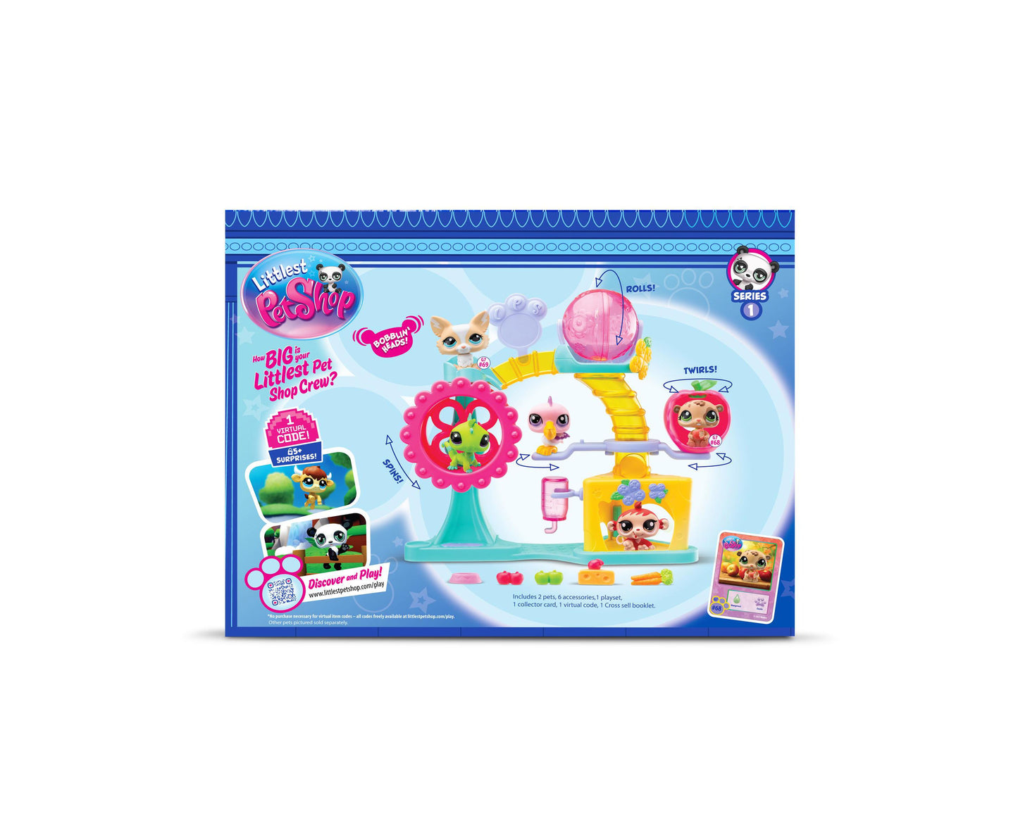 Littlest Pet Shop Fun Factory Playground Playset - Series 1