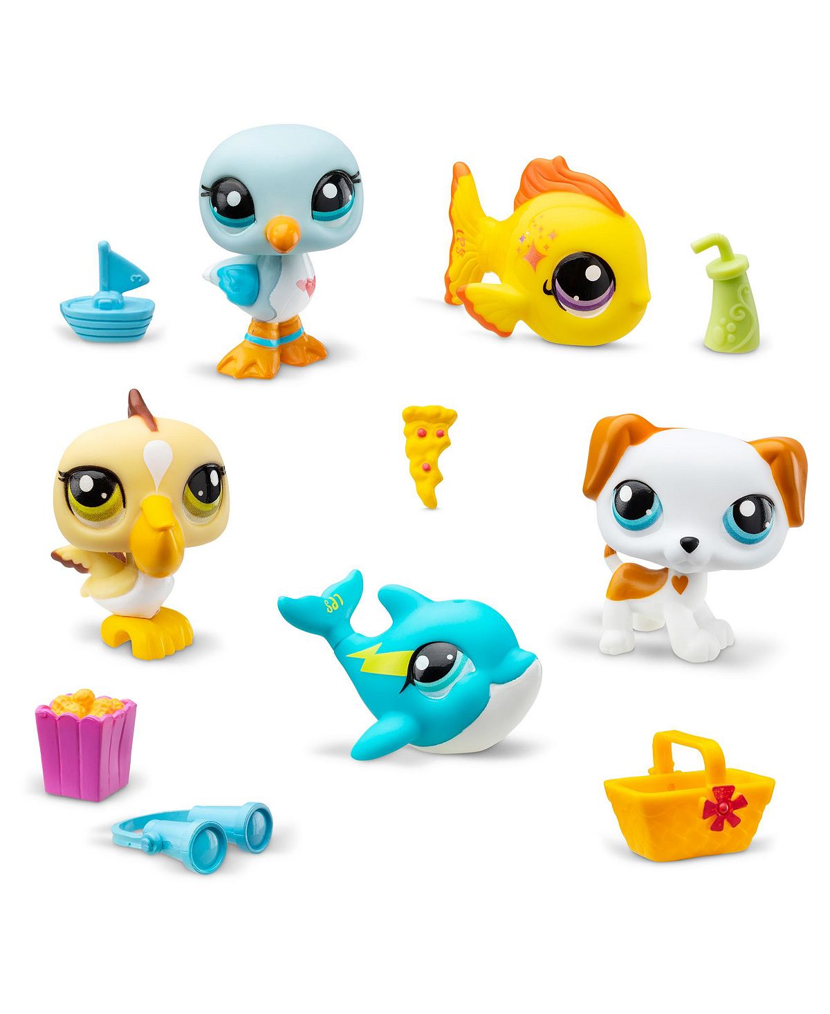 Littlest Pet Shop Beach Besties Collector Set - Series 1, Generation 7