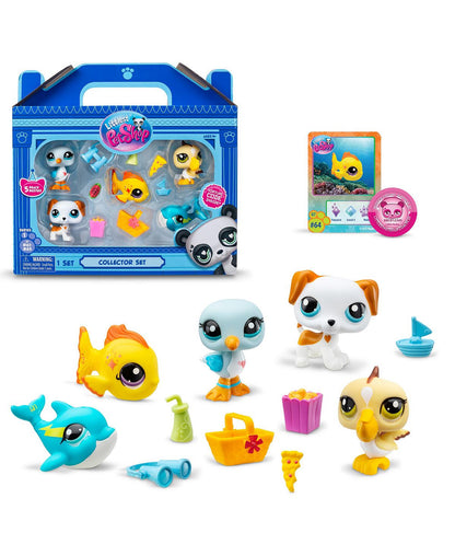 Littlest Pet Shop Beach Besties Collector Set - Series 1, Generation 7