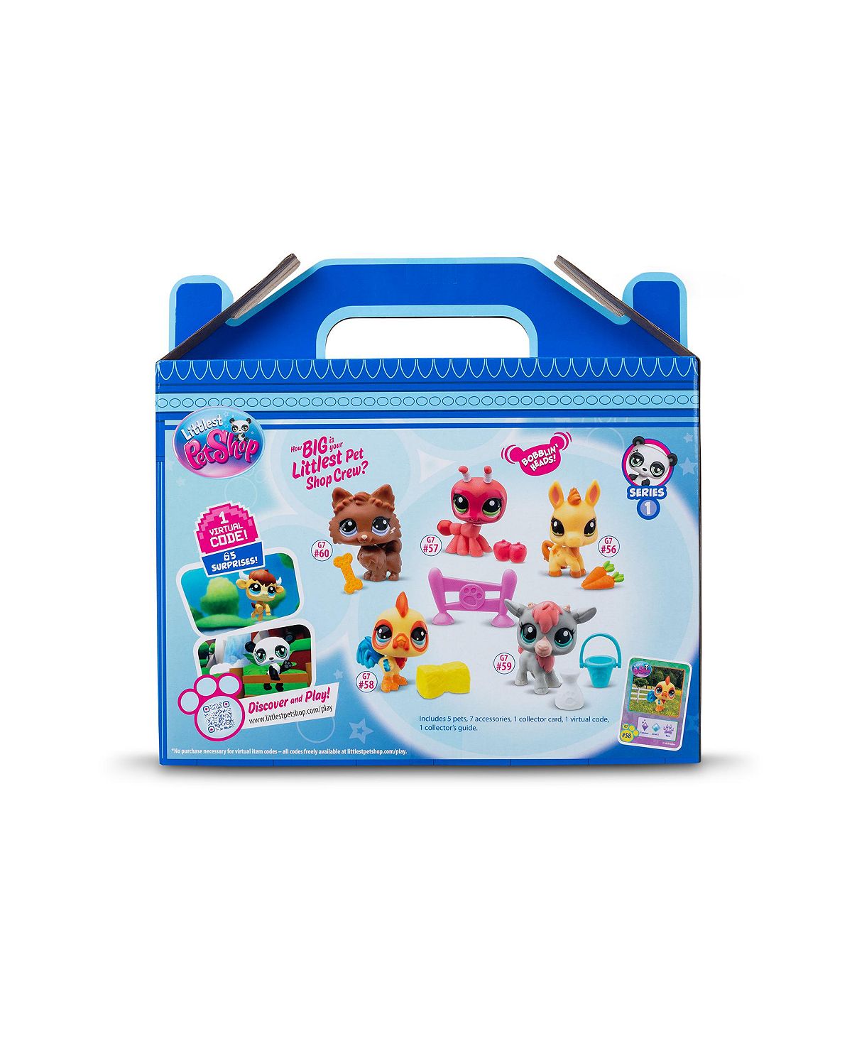 Littlest Pet Shop Farm Besties Collector Set - Gen 7 Bobble Head Pets