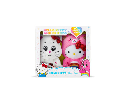 Care Bears Hello Kitty Plush, 2pk