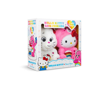 Care Bears Hello Kitty Plush, 2pk