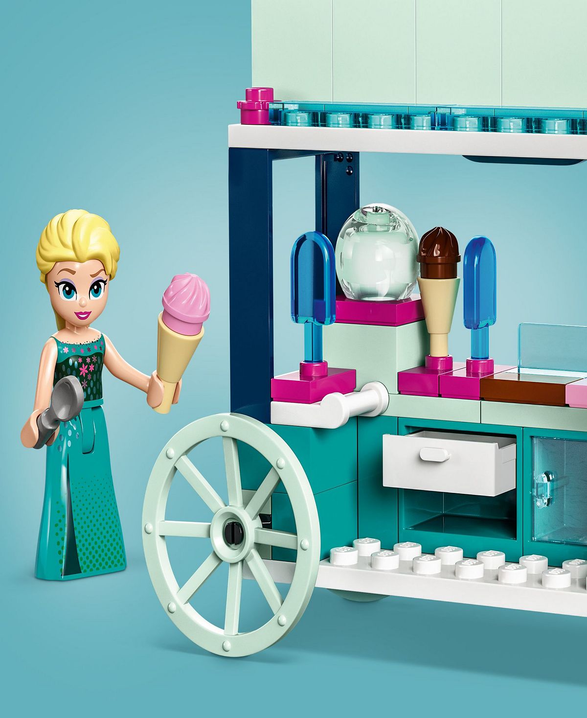 LEGO Disney Princess Elsa's Frozen Treats 82-Piece Building Set with Minifigures