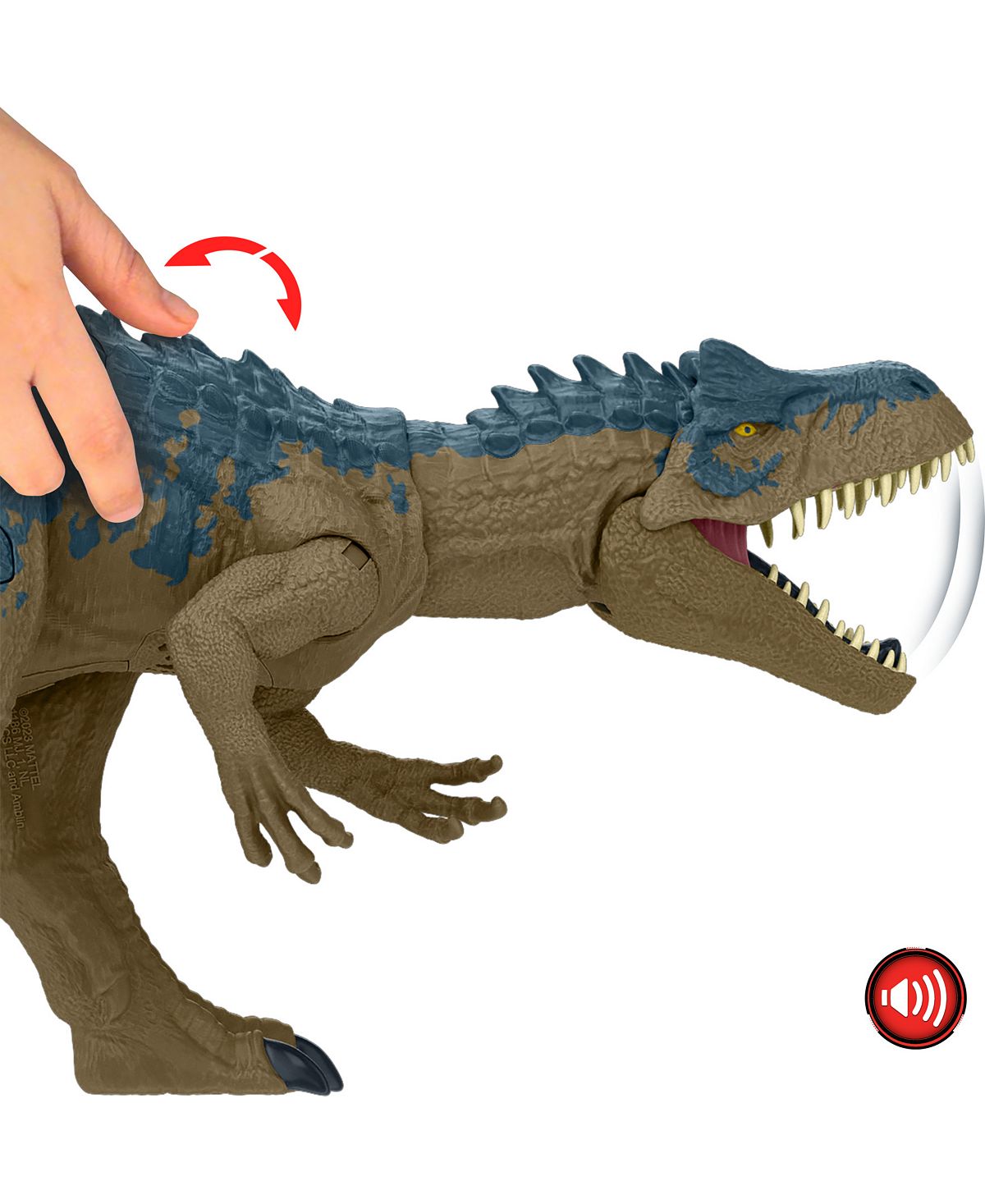 Jurassic World Allosaurus Dinosaur Toy with Interactive Battle Features