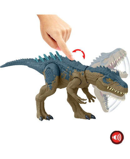 Jurassic World Allosaurus Dinosaur Toy with Interactive Battle Features