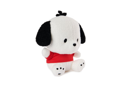 GUND Sanrio Hello Kitty 6 inch Pochacco Plush - White and Black Puppy Stuffed Animal